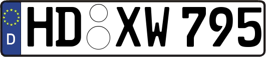 HD-XW795
