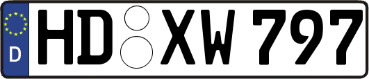 HD-XW797