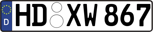 HD-XW867
