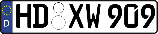 HD-XW909