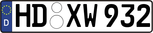 HD-XW932