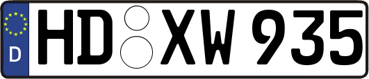 HD-XW935