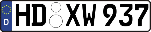 HD-XW937