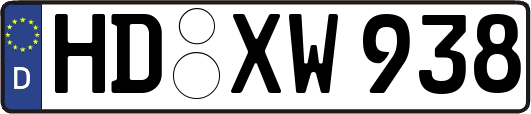 HD-XW938