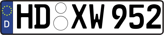 HD-XW952