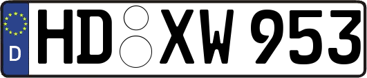 HD-XW953