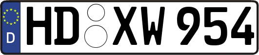 HD-XW954