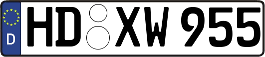 HD-XW955