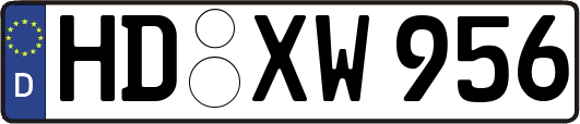 HD-XW956