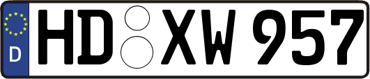 HD-XW957