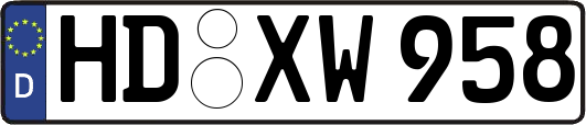 HD-XW958