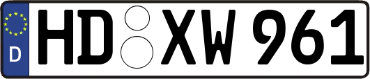 HD-XW961