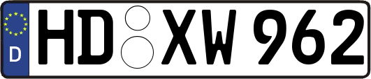 HD-XW962