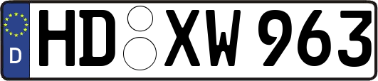 HD-XW963