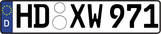 HD-XW971