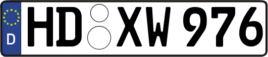 HD-XW976