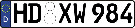 HD-XW984