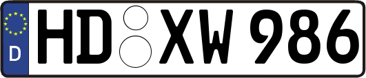 HD-XW986