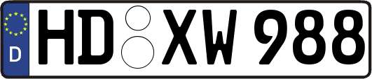 HD-XW988