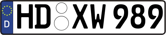 HD-XW989