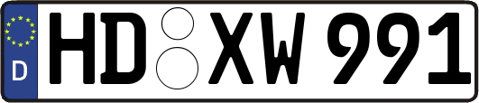 HD-XW991