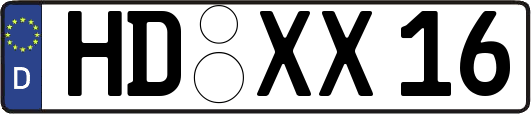 HD-XX16