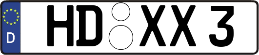 HD-XX3