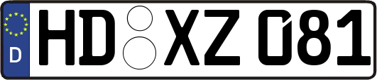 HD-XZ081