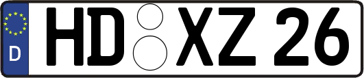 HD-XZ26