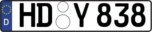 HD-Y838