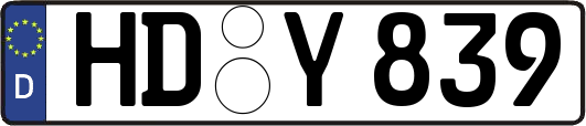 HD-Y839