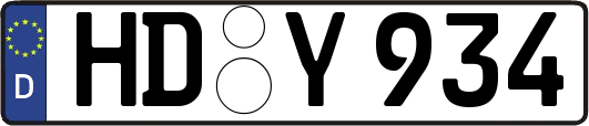 HD-Y934