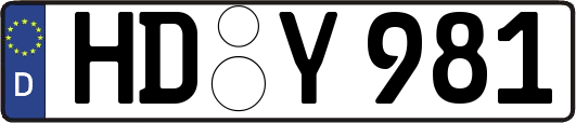 HD-Y981
