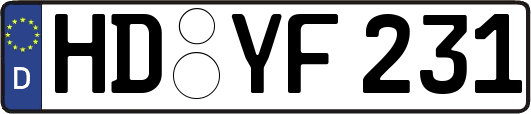 HD-YF231