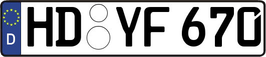 HD-YF670