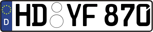 HD-YF870