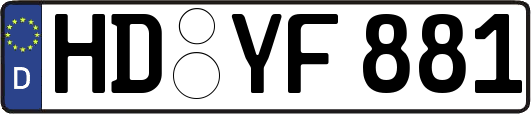 HD-YF881