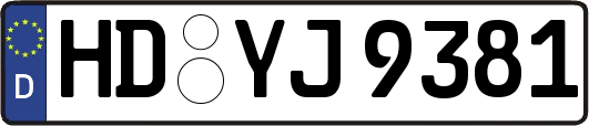 HD-YJ9381