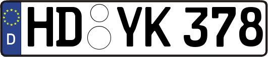 HD-YK378