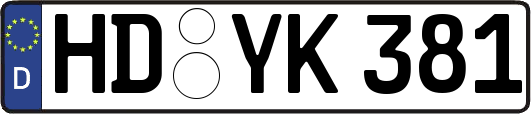 HD-YK381
