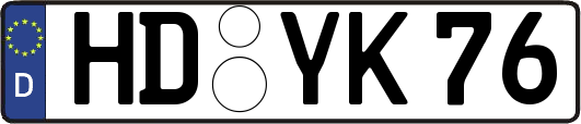 HD-YK76