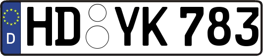 HD-YK783