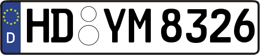 HD-YM8326