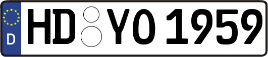HD-YO1959