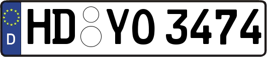 HD-YO3474