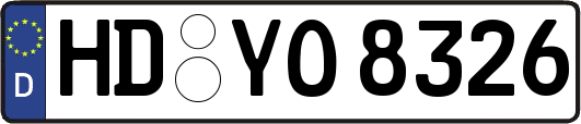 HD-YO8326