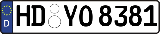 HD-YO8381