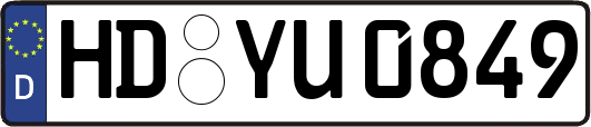 HD-YU0849