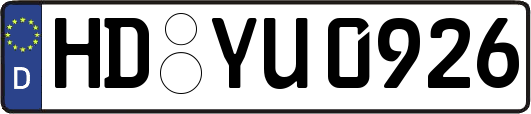 HD-YU0926