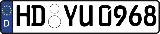 HD-YU0968
